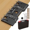 GOINGMAKE Shelf Pin Jig 1/4 Inch Aluminum Alloy Shelf Pin