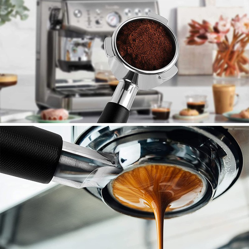 Coffee Tamper Set 2 in 1 53mm Coffee Tamper with