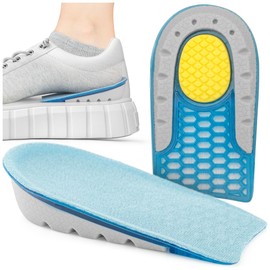 SULPO Fersenkissen für Schuhe – Fersenschmerz Einlagen Schuhe Herren & Damen für Haltungskorrektur, Beinlängendifferenz – 2 cm, 1 Paar