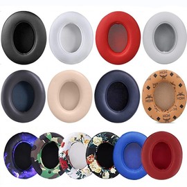 tunghey Professional Replacement Ear Pads for Studio/Compatible with Studio Wired B0500 / Wireless B0501 / Studio 2 and Studio 3/Soft Protein Leather/Noise Isolation Memory Foam (Starry Sky)