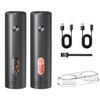 Pepper Grinder, Electric Salt and Pepper Mill Grinder, Adjustable Coarseness,