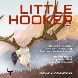 Skull Hooker Unisex Skh-rtlh-assy-blk Skull Hooker Little Hooker Realtree Edition European Trophy Mount Perfect Kit for Hanging and Moun, Realtree Edition - Black, One Size UK