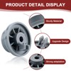 165314 Dishwasher Rack Wheels Fit for Bo-sch Ken-more Dishwasher Wheels