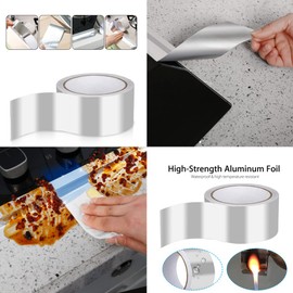 Magik 1-2 Pcs Waterproof Butyl Aluminum Rubber Foil Tape Repair Adhesive 2" x 65ft (2 Pack)