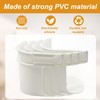 DGMI Pack of 4 Bed Sheet Holders with Closure Strips,
