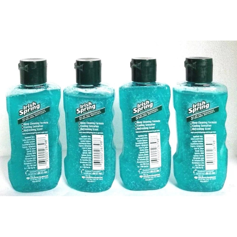 Irish Spring 4 pack IRISH SPRING Body Wash COOL RELIEF