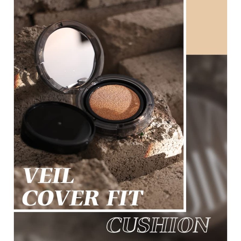FOREUL Veil Cover Fit Cushion, No. 01, Cover Peach Body,