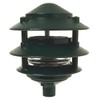 BELL 5884-8 Incandescent Garden Light, 3-Tier, Green
