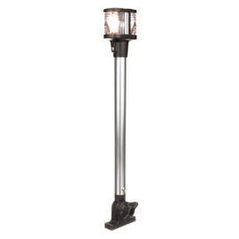 SEACHOICE Deluxe Fold-Down Masthead and All-Around Navigation Light, Vertical V Mount, 12-5/8 in.