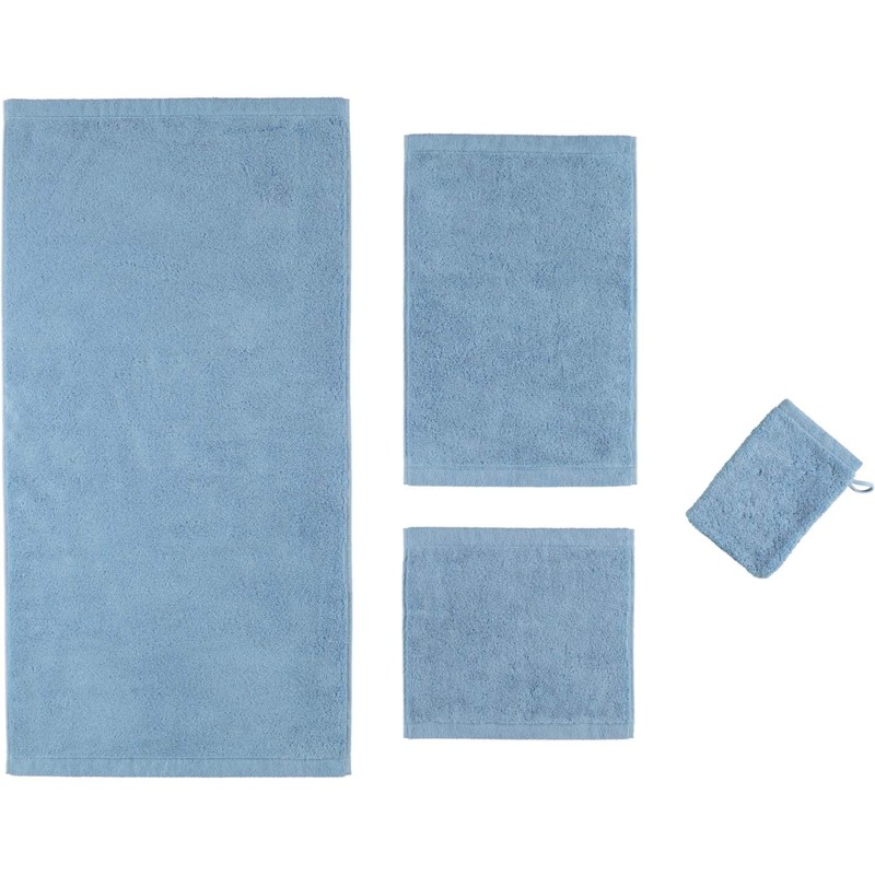 Cawö Home Life Style 7007 Sky 138 Guest Towel 30