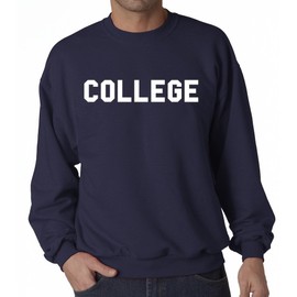 OKX Animal House 'College' Crew Neck Sweatshirt XL/Navy