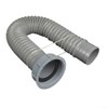 Kitchen Sink Drain Pipe 100cm PP + PVC Flexible Drain