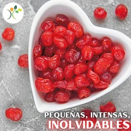 Xenivalle | Cereza Deshidratada 500g | Cereza Seca Sin Semillas para Repostería, Botanas, Postres, Granola y Mezclas