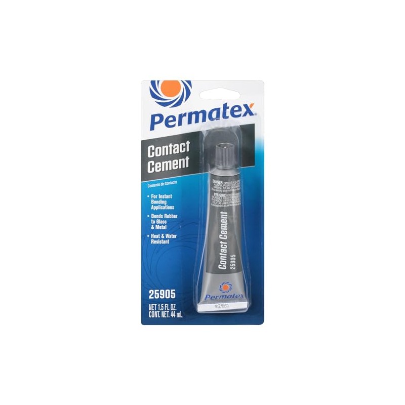 Permatex 25905 Contact Cement, 1.5 oz., 1.5 Ounce