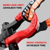 AUTOBOTS D Ring Shackles D Rings Heavy Duty 66138lb Break