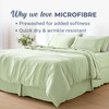 Dreamaker King Single Fully Fitted Microfibre Pleated Valance, 33cm Drop