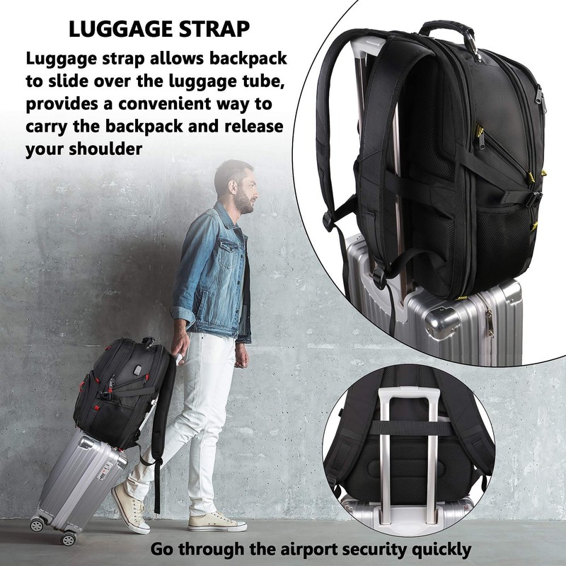YOREPEK Large Laptop Backpack for Men, Heavy Duty Travel Backpack