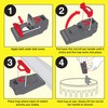 Victor M123 Quick Kill Mousetrap 3-PK, Gray