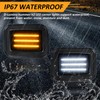D-Lumina Smoked Len 3-Row Full LED Front Corner Marker Lights