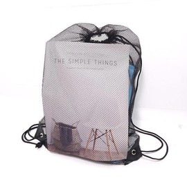 Beach bag with mesh bag for storing water play gear / 물놀이용품 보관 메쉬백 비치가방