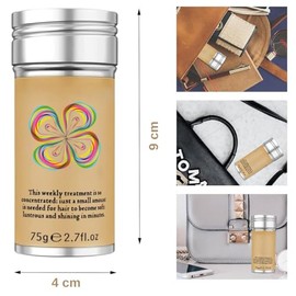 Barra Cera Peinar Natural Fijar Cabello Suelto Pomada Peinado Temporal Gel Fijador Larga Duracion Vitaminas 1 Pieza