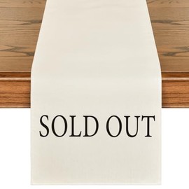 Artoid Mode Watercolor Green Trees Merry Christmas Table Runner, Seasonal Winter Xmas Holiday Kitchen Dining Table Decoration for Indoor Outdoor Home Party Decor 13 x 120 Inch