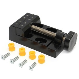 CENPEK Mini Vice Bench Clamp Table Bench Vice for Jewelry, Nuclear Walnut, Watch Repair, Clip, DIY Sculpture, Craft, Carving Tool