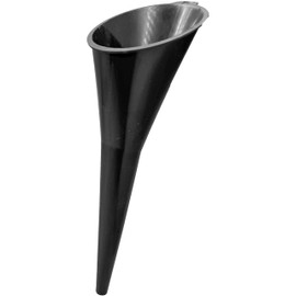 Automotive Funnels Set, (1) Plastic Long Neck Funnel & (1) Flexible Tube Funnel w/Filter, for Water, Gasoline, Coolant and Engine Oil