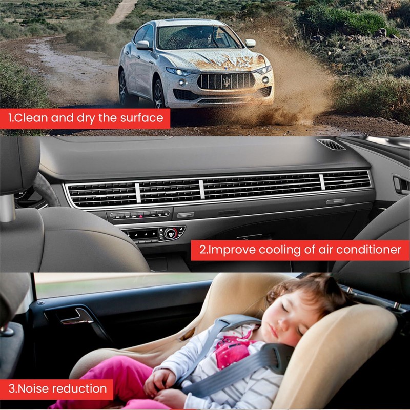 Car Door Rubber Seal Strip Automotive Weather Stripping Double Layer