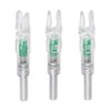 3PCS Archery Lighted Nocks Plastic Automatic with Switch 6.2mm Inner