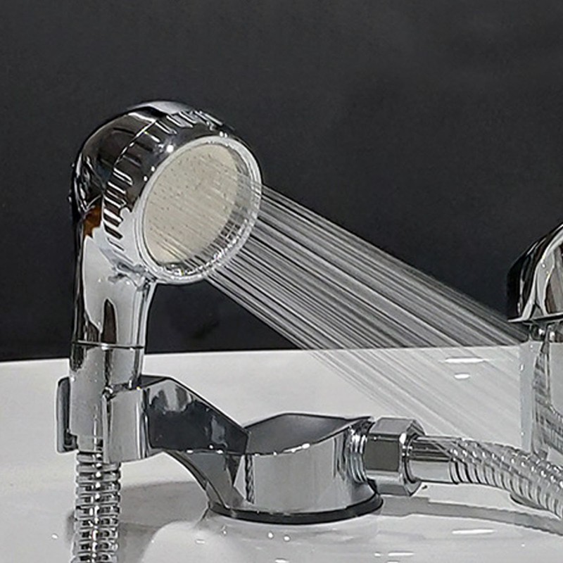 Shampoo Bowl Hose Sprayer Set Increase Pressure Water Saving ABS