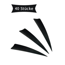 longbowmaker Arrow Feather 4 Inch Natural Feathers Archery DIY Arrows Accessories 40 Pieces Right Wing Turkey Feathers