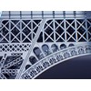 Eiffel Tower - 1/1000 Stainless Steel Scale Model by Aerobase