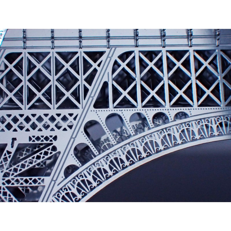 Eiffel Tower - 1/1000 Stainless Steel Scale Model by Aerobase