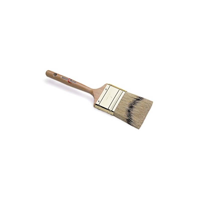 REDTREE 10031 Badger Fine Finish Natural Bristle Paint Brush -