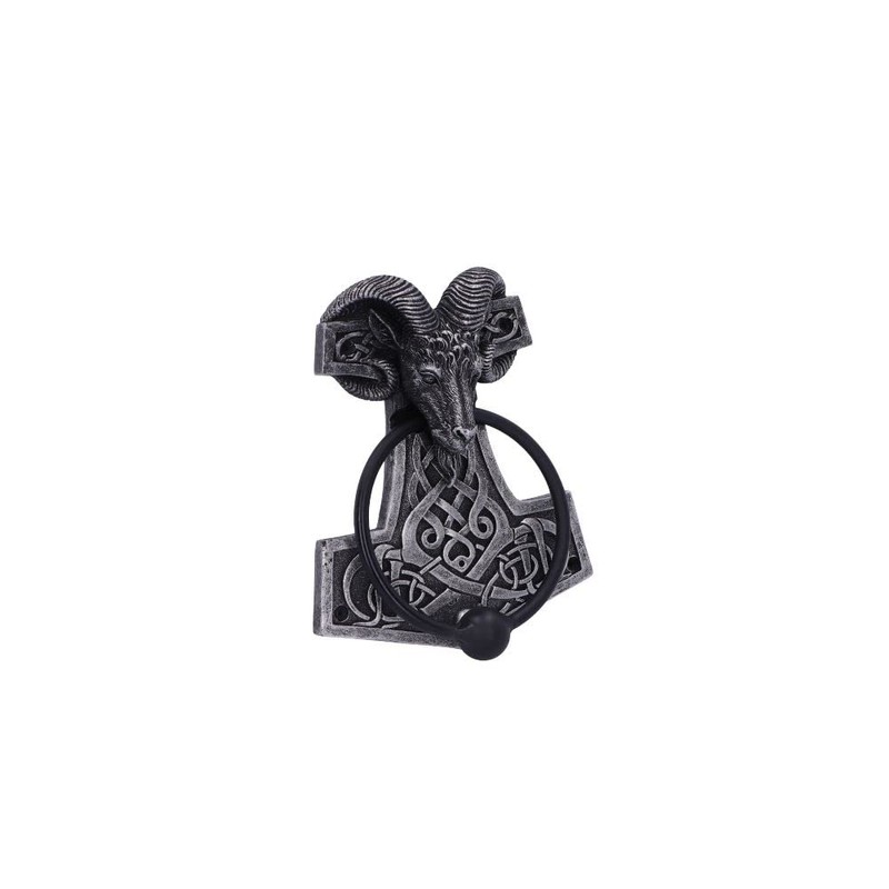 Nemesis Now Thors Hammer Door Knocker 15.9cm, Grey