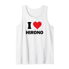 I Heart Hirono Japan Love Japanese Souvenir Item Tank Top