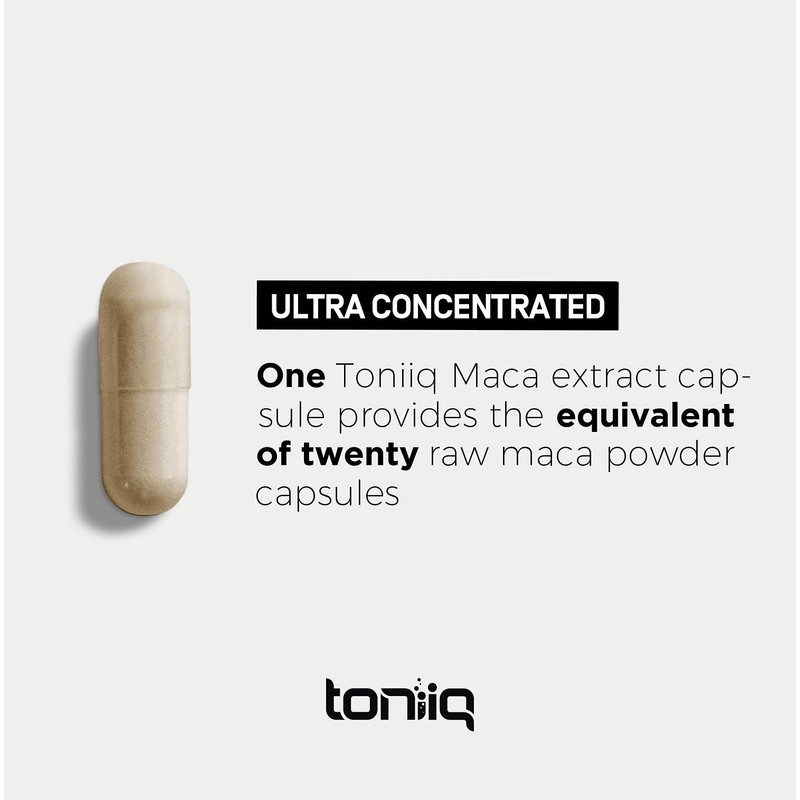 Maca Root - Ultra High Potency 20:1 Extract - Black,