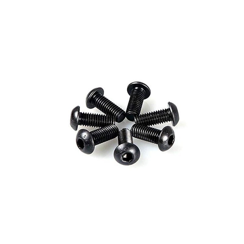 (5Pcs M6*25)5/20 Pcs M6 10mm-50mm Black Stainless Steel Socket Head