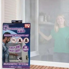 Molin Dollins Cortina Malla Mosquitero Magnética Ajustable Hogar Puertas