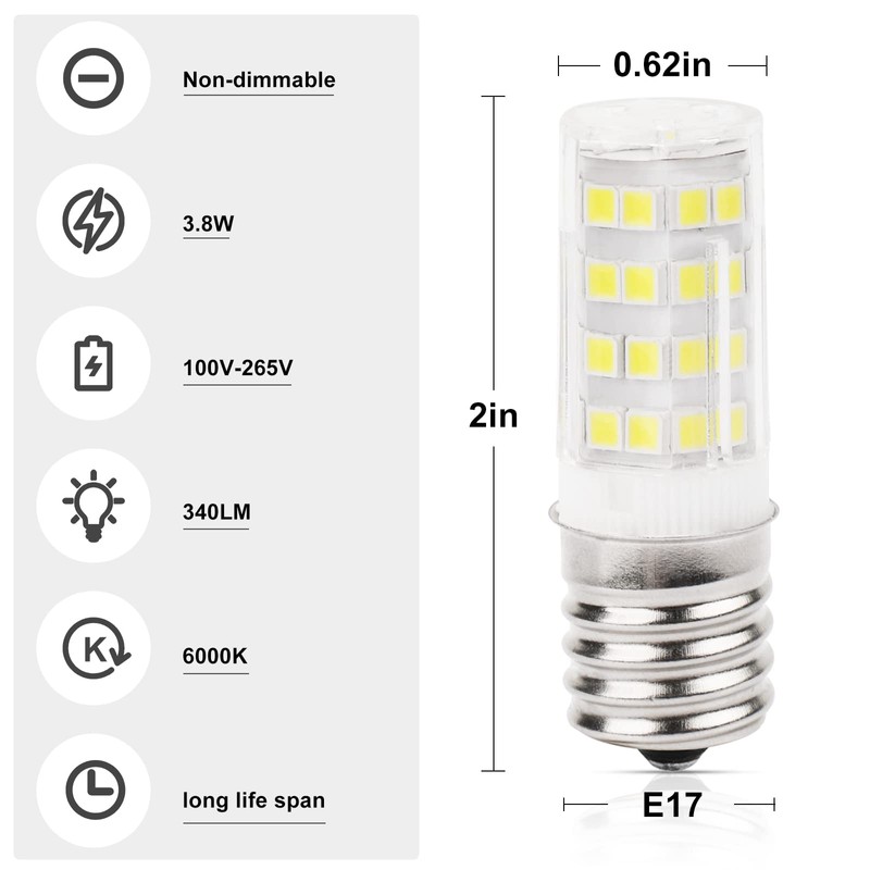 KEI D28a KEL2811 LED Bulb 5304517886 Replacement for Frigidaire Kenmore