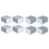 Tissting Pack of 4 Aluminium Heatsinks 60 x 60 x