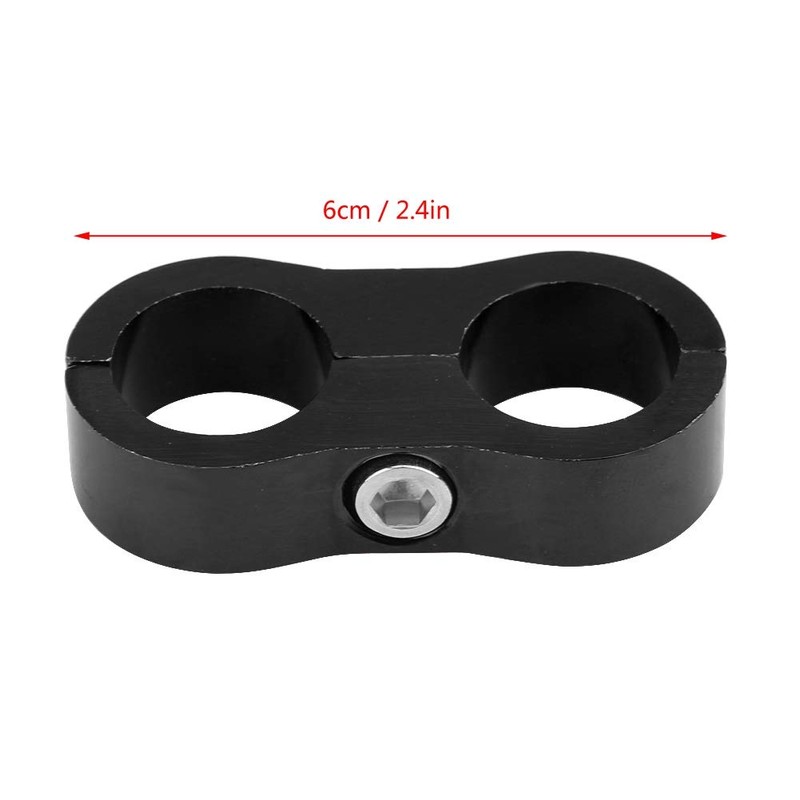 YosooUniversal AN10 Aluminium Alloy Hose Separator Clamp Fitting Adapter Holder