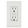 Leviton GFCI Outlet with Audible Alarm, 15 Amp, Self Test,