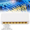 8 Port Ethernet Switch Professional Silent Operation Plug and Play