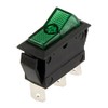 Vehicle Switch, 3 Pin 12V/20A, Green, 2 Settings ON /