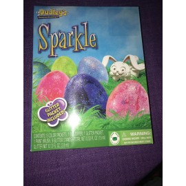 Dudley's Eggceptional Decorating Kit Sparkle Easter Egg kit New Glitter