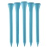 TH Golf Bamboo Golf Tees 70mm | Pack of 50 & 100 | Multiple Colour Options | Premium Durable Bamboo Golf Tees (Light Blue, Pack of 50)