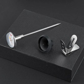 Termómetro Para Barista Acero Inox. 0 A 100°c P/leche Y Cafe
