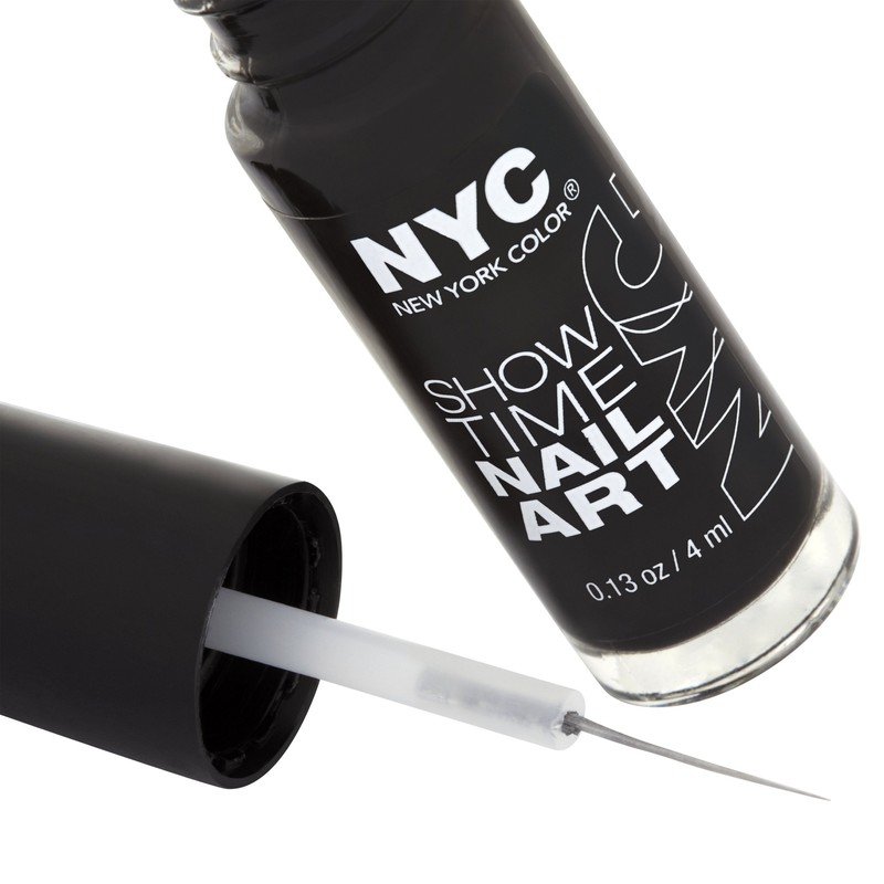 NYC Showtime Nail Art Number 001, Black Ink